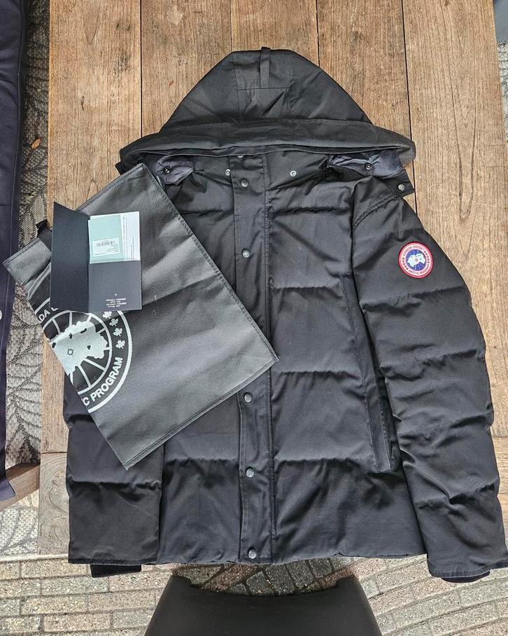 Canada goose wyndham XL, Kleding | Heren, Jassen | Winter, Nieuw, Maat 56/58 (XL), Zwart, Ophalen of Verzenden