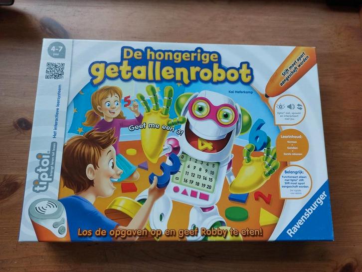 Tiptoi de hongerige getallenrobot reken spel, Kinderen en Baby's, Speelgoed | Educatief en Creatief, Ophalen of Verzenden