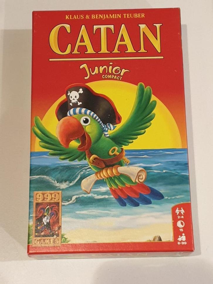 CATAN Junior compact - Nieuw - Bordspel - Piraten spel, Hobby en Vrije tijd, Gezelschapsspellen | Bordspellen, Nieuw, Een of twee spelers