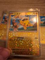 Captain Pikachu stars holo!, Ophalen of Verzenden, Zo goed als nieuw, Meerdere kaarten