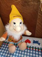 Dwerg Happy knuffel van de Sneeuwwitje en de 7 dwergen 30 cm, Kinderen en Baby's, Speelgoed | Knuffels en Pluche, Ophalen of Verzenden