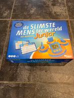 De Slimste Mens Junior - Zo Goed Als Nieuw!, Hobby en Vrije tijd, Gezelschapsspellen | Bordspellen, Drie of vier spelers, Ophalen