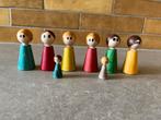 Vintage set pegdolls, Ophalen of Verzenden
