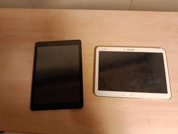 2 Tablets Samsung/Apple (Defect) beschikbaar voor biedingen