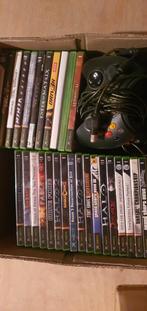 27 xbox spellen + 4 controlers (olrgineel), Spelcomputers en Games, Games | Xbox Original, 2 spelers, Overige genres, Gebruikt