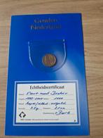 Vergulde 5 cent munt Beatrix, Postzegels en Munten, Munten | Nederland, Koningin Beatrix, Losse munt, 5 cent, Goud