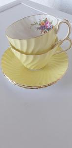 4 Mooie engelse kop en schotels, Antiek en Kunst, Antiek | Servies los, Ophalen of Verzenden