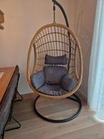 Hangstoel / Hang-ei - Altijd binnen gestaan, Huis en Inrichting, Stoelen, Ophalen, Zo goed als nieuw, Wit, Eén