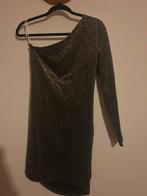 Nieuwe party dress met glitters maat M zara nieuw, Ophalen of Verzenden, Nieuw, Zwart, Boven de knie