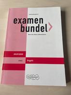 Examenbundel Engels VWO 2019/2020, Ophalen of Verzenden, Engels, VWO, Zo goed als nieuw