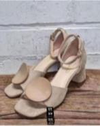 Tosca Blu - Mooie suedeleren sandals maat 36 - Nieuw €149, Pumps, Nieuw, Ophalen of Verzenden, X