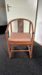 Vintage rotan stoel, Huis en Inrichting, Stoelen, Gebruikt, Ophalen