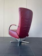 Elegante moderne rode leren relax fauteuil / relaxstoel, Ophalen, Nvt, Nvt, Nvt