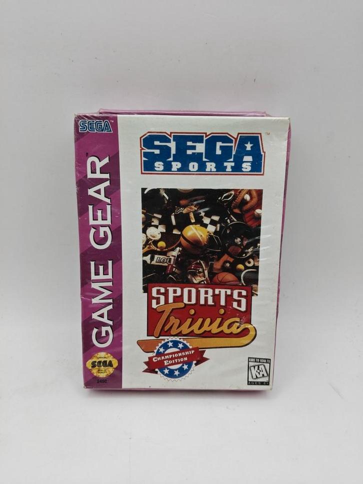 Sega sports Trivia SEALED Sega game Gear, Spelcomputers en Games, Games | Sega, Zo goed als nieuw, Game Gear, Racen en Vliegen