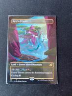 MTG - Ketria Triome  - Ikoria, Ophalen of Verzenden, Zo goed als nieuw, Losse kaart, Foil