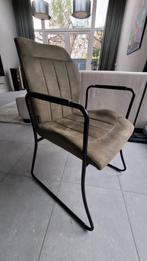 Eetkamerstoel met Armleuning, Huis en Inrichting, Stoelen, Ophalen, Overige kleuren, Zo goed als nieuw, Metaal