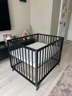 Bopita retro box zwart, Kinderen en Baby's, Boxen, Ophalen, Gebruikt, Boxkleed