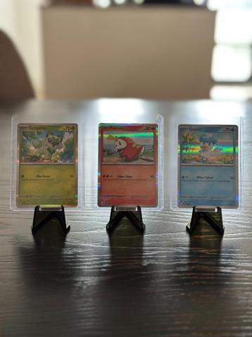 Pokemon Promo | Sprigatito | Quaxly | Fuecoco beschikbaar voor biedingen