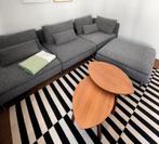 Complete Ikea Soderhamn (hoek)bank met poef, Ophalen of Verzenden, Zo goed als nieuw, Hout, Modern