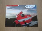 Honda CBR 1000 F brochure folder 1993 ?, Motoren, Handleidingen en Instructieboekjes, Ophalen of Verzenden, Honda