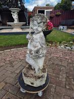 Klassiek Tuinbeeld - Engelachtig Kinderfiguur, Ophalen, Gebruikt, Engelenbeeld