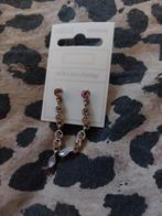 MKM Design Oorbellen met Paarse Kristallen, Ophalen, Overige materialen, Hangers, Paars