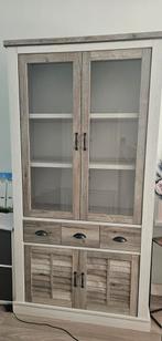Buffet/vitrinekast, Huis en Inrichting, Kasten | Buffetkasten, Ophalen, Kunststof, 200 cm of meer, Zo goed als nieuw