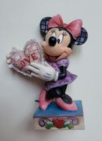 Disney traditions jim shore minnie mouse 'my love' 4026085, Verzamelen, Ophalen of Verzenden, Mickey Mouse, Zo goed als nieuw