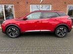 Peugeot e-2008 EV Allure 50 kWh STOELVERW+VOORRUITVERW. / CA, Auto's, Gebruikt, Met garantie (alle), 24 min, Leder en Stof