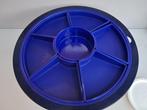 Tupperware hapjesschaal vakkenschaal prelude Preludio blauw, Ophalen of Verzenden, Nieuw, Blauw, Schaal