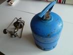 Campinggaz tankje type 901 met brander gas noodpakket, Ophalen of Verzenden, Gebruikt