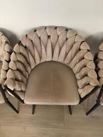 Eettafel stoelen 4x, Ophalen of Verzenden, Zo goed als nieuw, Vijf personen of meer, Rond