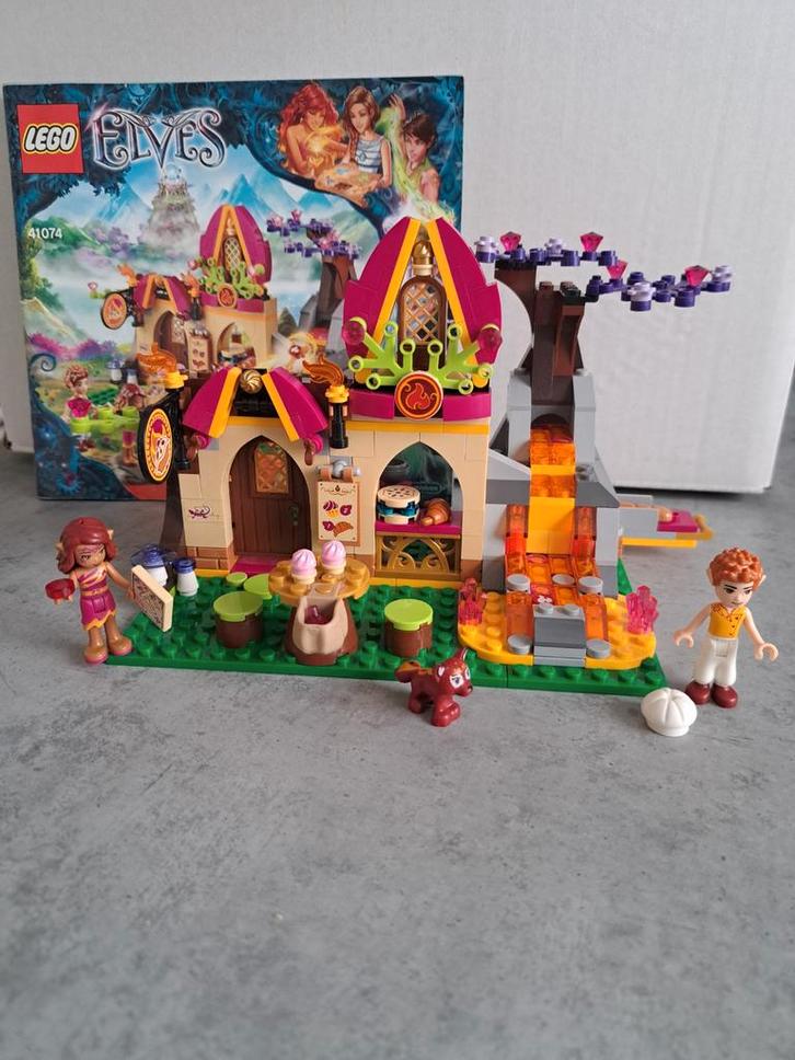 LEGO Elves 41074 Azari en de Magische Bakkerij, Kinderen en Baby's, Speelgoed | Duplo en Lego, Zo goed als nieuw, Lego, Complete set