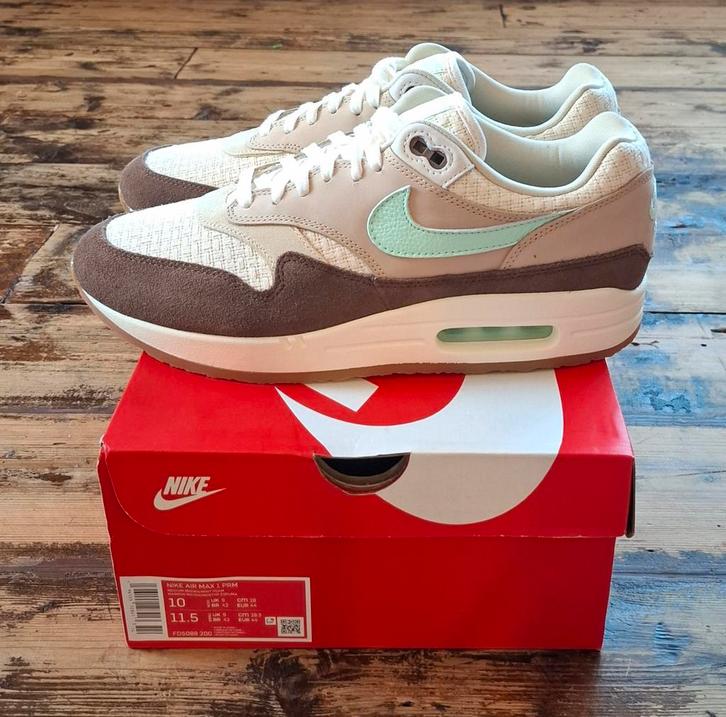 Nike Air Max 1 Crepe Hemp Maat 44, Kleding | Heren, Schoenen, Nieuw, Sneakers of Gympen, Bruin, Ophalen of Verzenden