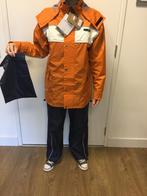 AGU BILLINGS REGENPAK XXS/XS ORANJE BLAUW NIEUW, Ophalen of Verzenden, Nieuw, Regenpak