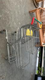 6x Winkel wagen luxe met 2 verdiningen!, Doe-het-zelf en Verbouw, Transportwagens, Ophalen, Zo goed als nieuw, Transportkar