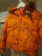 Stoere oranje Parajumper winterjas - Maat 8, Kinderen en Baby's, Ophalen of Verzenden, Zo goed als nieuw, Parajumper, Jongen of Meisje