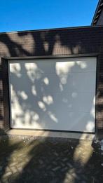 Garagedeur sectionaal wit, Ophalen, Gebruikt, Garagedeur, 120 cm of meer