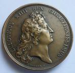 Lodewijk XIIII - Opheffing beleg van Charleroi 1672.(45), Postzegels en Munten, Penningen en Medailles, Verzenden, Brons, Buitenland