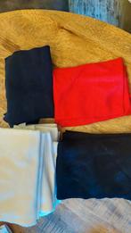 Boordstof, blauw,zwart,wit,rood, Hobby en Vrije tijd, Stoffen en Lappen, Gebruikt, Ophalen of Verzenden, 30 tot 120 cm, Katoen