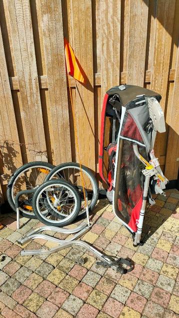 Fietskar wandel/jog 2 kinderen biCariot Carrier Cougar 2 beschikbaar voor biedingen