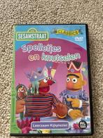 Dvd Sesamstraat spelletjes en knutselen, Cd's en Dvd's, Alle leeftijden, Ophalen of Verzenden, Zo goed als nieuw