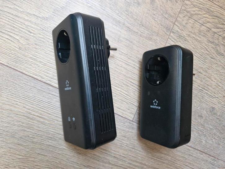 Renkforce PL1200D PoE WiFi Adapter Set, Computers en Software, Powerlines, Gebruikt, Ophalen of Verzenden