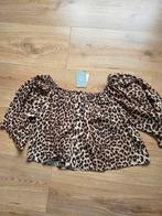 Leopard Print Top H&M, maat XL. Nooit gedragen, H&M, Bruin, Maat 46/48 (XL) of groter, Nieuw
