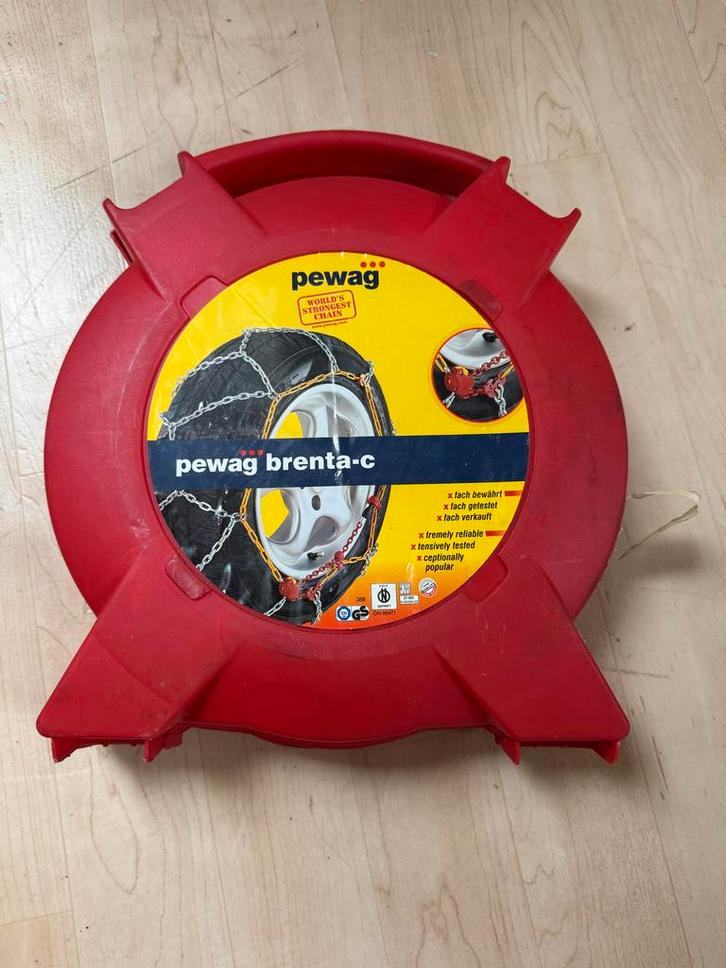 Pewag Brenta-C Sneeuwkettingen - 15 en 16 inch, Auto diversen, Sneeuwkettingen, Gebruikt, Ophalen