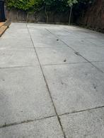 Tegels tuin grijs, Tuin en Terras, Tegels en Klinkers, Ophalen, Zo goed als nieuw, 10 m² of meer, Beton