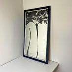 Vintage spiegel ‘Shirley’ met een print van Sam Haskins, Ophalen, Gebruikt, 100 tot 150 cm, Onbekend