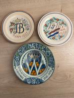 Set van 3 herdenkingsborden 1937–1939 (Gouda & Maastricht), Ophalen of Verzenden