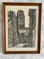 Pentekening  ,   St,  Laurenskerk, Antiek en Kunst, Kunst | Tekeningen en Foto's, Ophalen of Verzenden