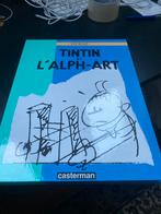 Kuifje en de Alfa-kunst - Hergé tintin et l’alph-art, Eén stripboek, Ophalen of Verzenden, Gelezen